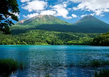 Beautiful Mountain Lake