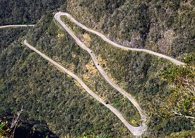 Winding descent