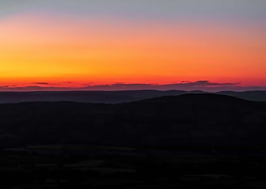 Dusk At Brecon Beacons
