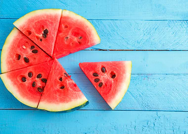 red scarlet watermelon pie