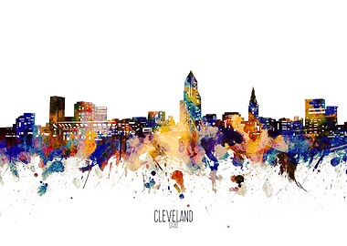cleveland watercolor 2