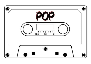 Pop Music Tape Cassette