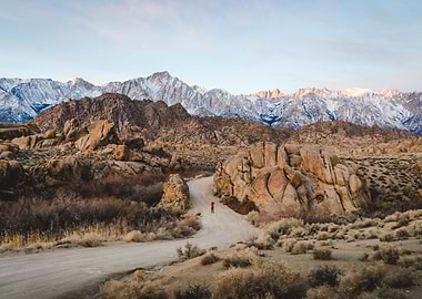 Arid California Desert