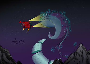 Stingray Living in the sky