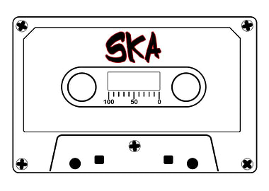 Ska Music Tape Cassette