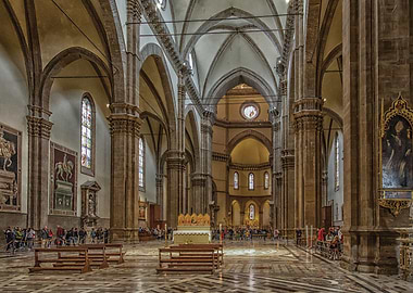 Inside Santa Maria del Fi