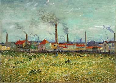Factories at Asnieres See