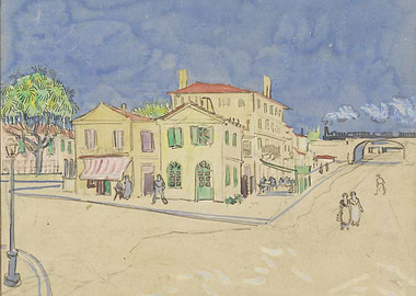 Het Gele Huis De straat