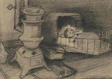 Cradle with Child by the S