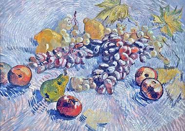 Grapes Lemons Pears and