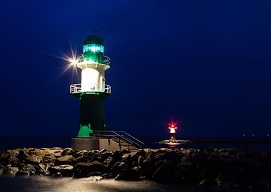 Lighthouse Warnemuende