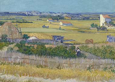 Harvest Landscape with Blu