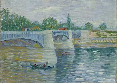 The Seine with the Pont de