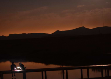 conversation in silence