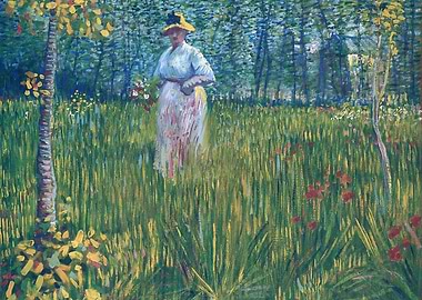 Woman in the Garden 1887