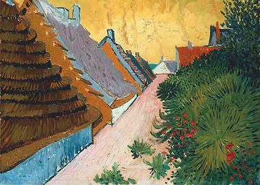 Street in SaintesMaries