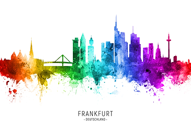 Frankfurt Germany Skyline