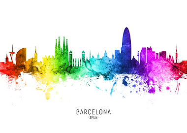 Barcelona Skyline