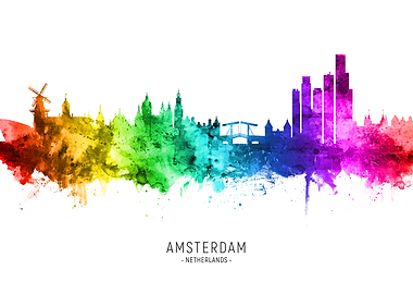 ﻿Amsterdam Skyline