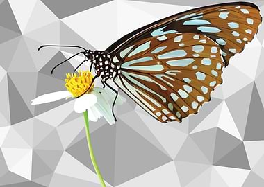 Beautifully abstract butte