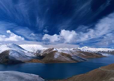 Mountains Hills River