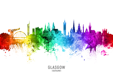 Glasgow Scotland Skyline