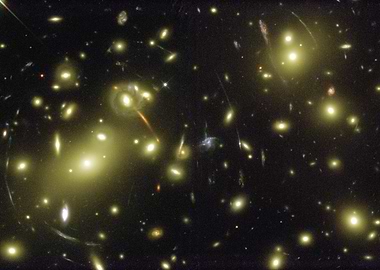 Hubbles Magnifying Glass