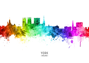 York England Skyline