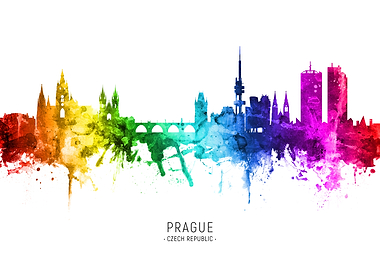 Prague Skyline
