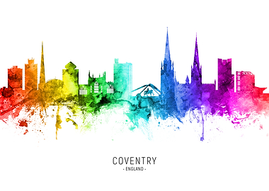 Coventry England Skyline