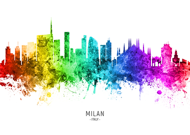 Milan Italy Skyline