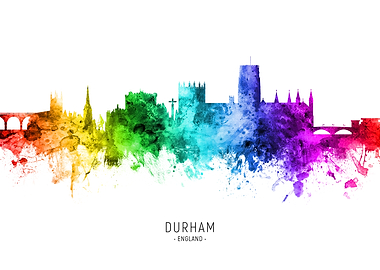 Durham England Skyline