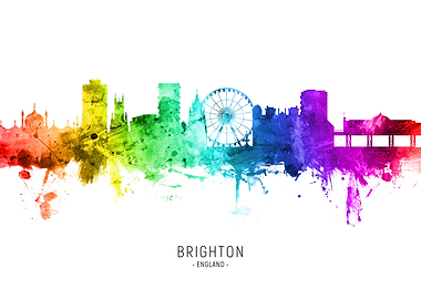 Brighton England Skyline