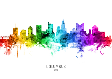 Columbus Ohio Skyline