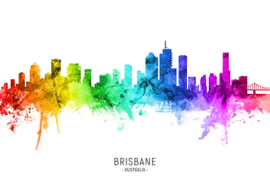 Brisbane Australia Skyline