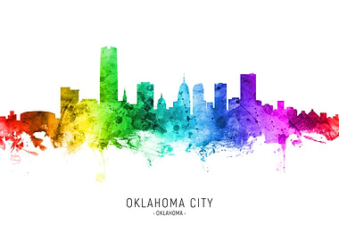 Oklahoma City Skyline