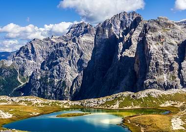 dolomite mountains italy