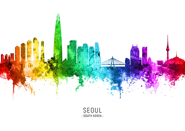 Seoul South Korea Skyline