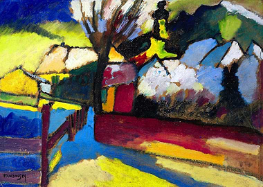 Kandinsky Autumn Landscape