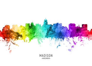 Madison Wisconsin Skyline