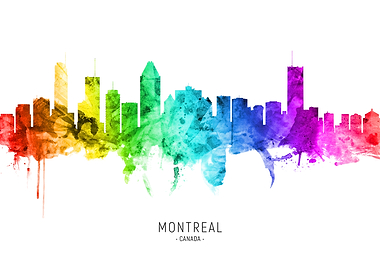 Montreal Canada Skyline