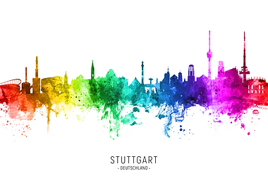 Stuttgart Skyline