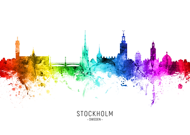 Stockholm Sweden Skyline