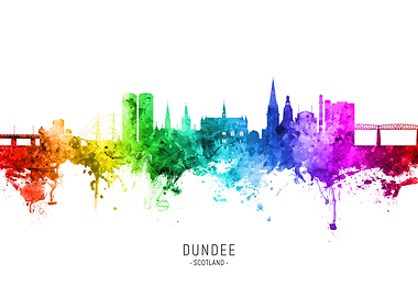 Dundee Scotland Skyline