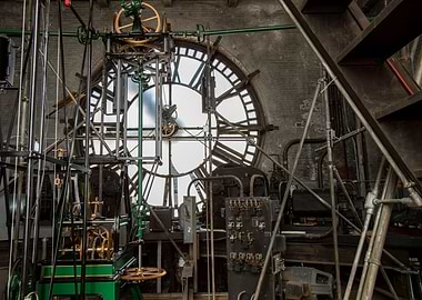 Clock works
