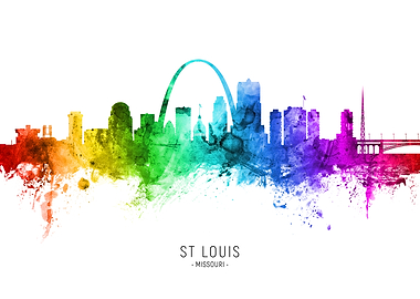 St Louis Missouri Skyline