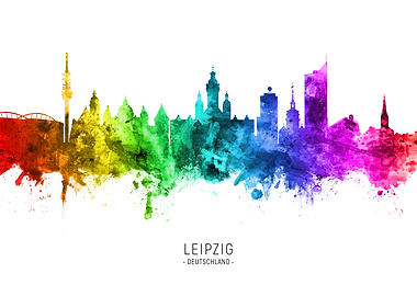 Leipzig Skyline