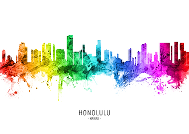 Honolulu Hawaii Skyline