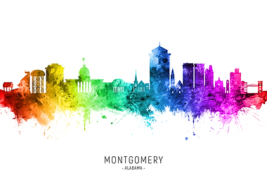 Montgomery Alabama Skyline