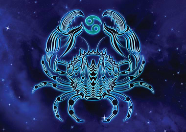 Cancer Glowing in Space